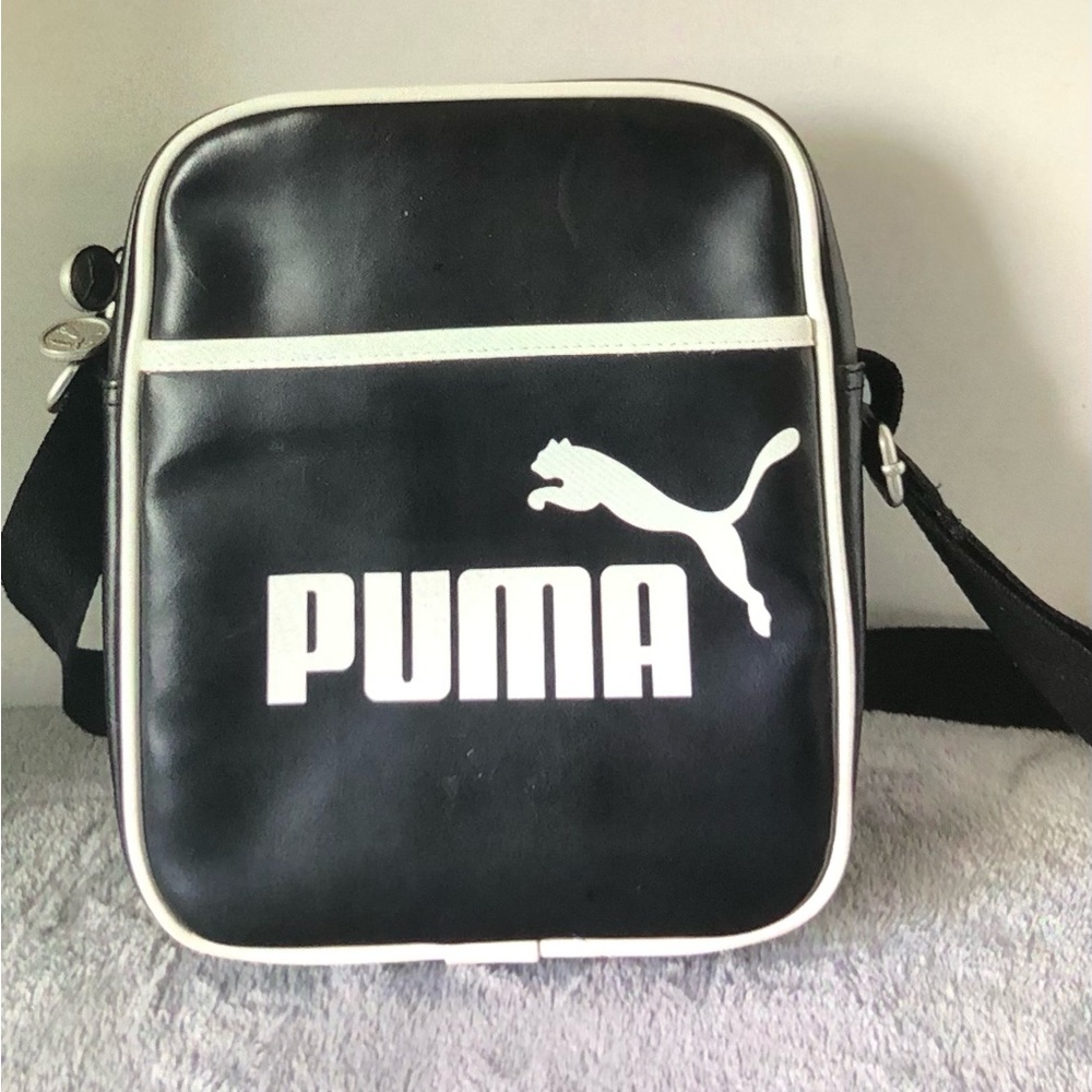 Puma Campus Portable Retro Y2K Shoulder Bag Black